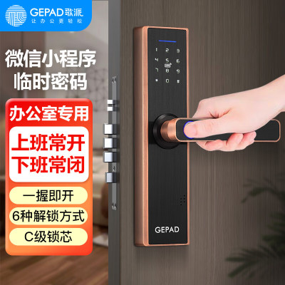 歌派(GEPAD)PT-ZWS03 指纹锁 智能锁单位办公室门锁 办公室专用