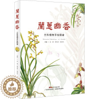 [醉染正版]兰蕙幽香 兰科植物手绘图谱 广东科技出版社 余峰,曾宋君,张玲玲 编 养花书籍