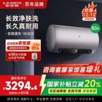 AO史密斯电热水器80升 国家补贴 80吨长效净水洗 免清洗 3kW变频速热 金圭特护 E80ED6