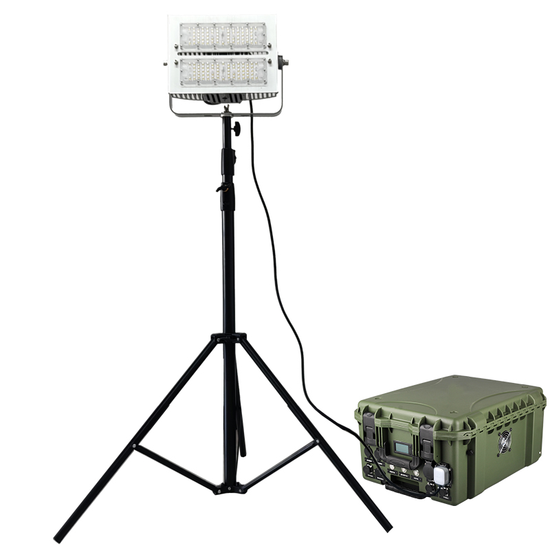 宝富睿光电EBYK3050-3K 24V 100W IP42 LED 锂电池 LED移动抢修灯(计量单位:台) 银色