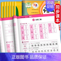 同步字帖.上册+看图写话 小学二年级 [正版]量大优惠一年级二年级三小学生四五六练字帖上册下册同步练字帖每日一练语文生字