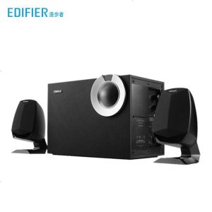 漫步者(EDIFIER) R201BT 多媒体蓝牙音箱2.1声道笔记本台式机电脑音响家用客厅低音炮 黑色