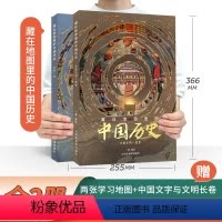 推荐[全2册]藏在地图里的中国历史 [正版]藏在地图里的中国历史书全2册绘本故事手绘古代知识类书籍史地结合中国历史故事中