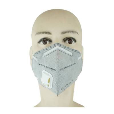 新动力火车 耳戴式带阀折叠口罩 灰色KN95 单位:只