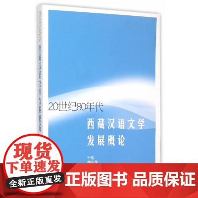 20世纪80年代西藏汉语文学发展概论 正版书籍