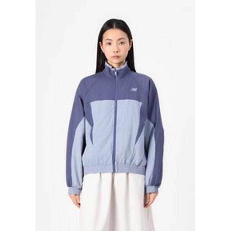 New Balance女款色块设计夏季外套时尚休闲轻薄透气防风夹克