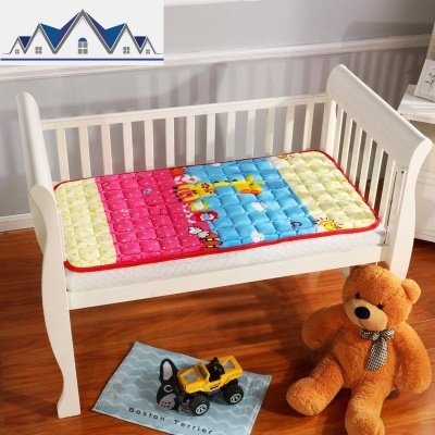 双层摇篮幼儿园秋冬季婴儿床垫被床褥子小孩毛毯婴幼儿冬季垫套三维工匠