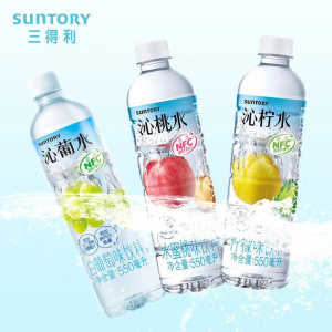 三得利沁桃沁柠沁葡550ml蜜桃蜂蜜果味饮料[MR]