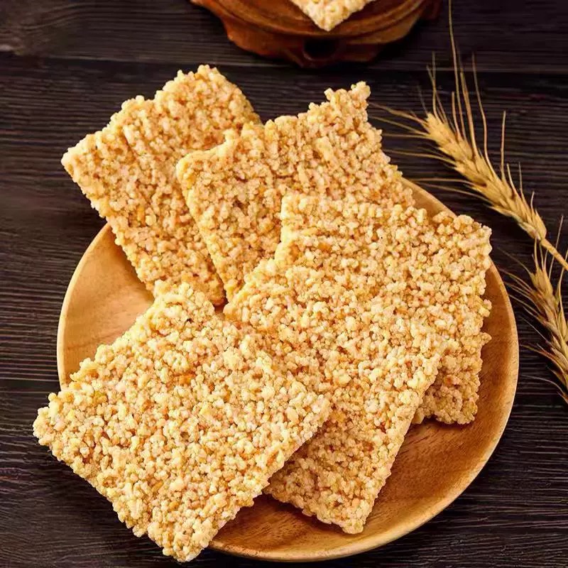 乐锦记 糯米锅巴零食香脆麻辣味1kg整箱江南米酥独立小包装食品[一箱约26袋]