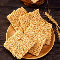 乐锦记 糯米锅巴零食香脆麻辣味1kg整箱江南米酥独立小包装食品[一箱约26袋]