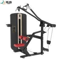韦步MZM-012商用坐式手臂高位下拉健身房双高拉背肌训练力量器械