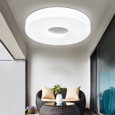 苏宁放心购 圆形阳台过道玄关楼道灯简约现代个创意圆形衣帽走廊4282-p0PWwc