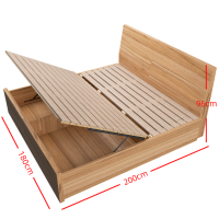 铭思沃储物床180*200*96cm张