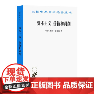 资本主义、价值和剥削:一种激进理论(汉译名著本14) [英]杰弗•霍奇森 著 商务印书馆 正版书籍