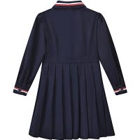 [新品5折价:119元]铅笔俱乐部童装2025秋装新款女童连衣裙中大童学院风衬衫裙儿童裙子