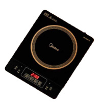 美的/Midea 电磁炉 RT22E0103 台式 触摸式 整版触控 1个 黑色 0402003663&&