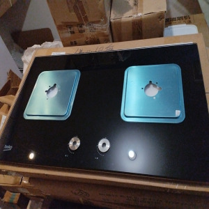 帮客材配 全新原厂 倍科燃气灶JZT–BW7427S面板玻璃