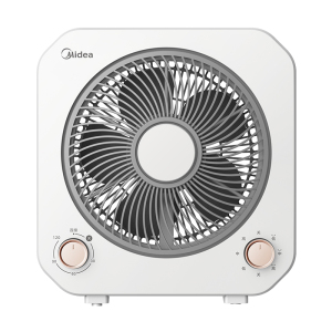 美的(Midea)电风扇转页扇家用客厅台扇大风力学生宿舍台式转页扇办公室桌面电扇五扇叶定时电风扇KYT20-25F