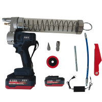 菁普华充电式无刷锂电电动黄油枪21V两电一充套