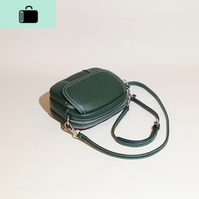 皮女包头层牛皮小包包2020新款潮夏季时尚百搭迷你单肩斜挎包女NEW LAKE女斜挎包