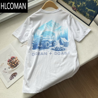 HLCOMAN30B新款成人男装青少年高中大学情短袖T恤圆领半袖上衣 170-190