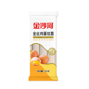 金沙河金丝鸡蛋挂挂面500g/