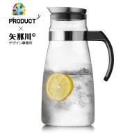玻璃冷水壶可高温防爆凉水瓶凉白开水家用水杯果汁壶套装凉水壶 FENGHOU 单壶