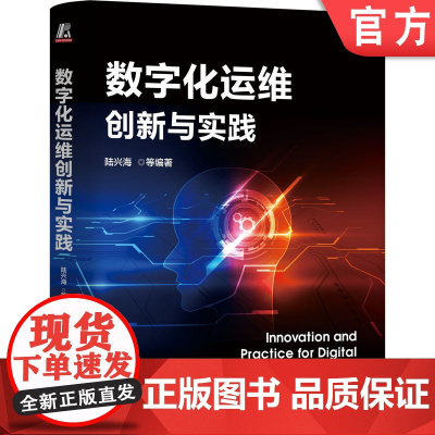 正版 数字化运维创新与实践 陆兴海 数字化运维 数字化运维体系框架 理念 方法 实践 数字化 数据治理 机械工业出版