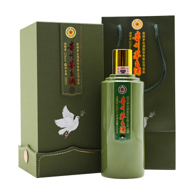 茅台贵州茅台酒 鸽画友谊 礼盒 酱香型 白酒53度500ml