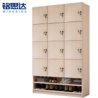 铭思达更衣柜四层12门台