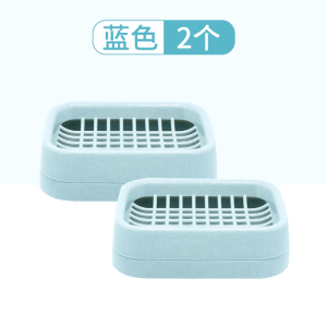 茶花肥皂盒沥水便携创意带盖大号皂架塑料洗衣双层双格香皂盒家用