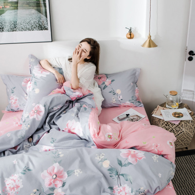 优梵家纺全棉亲肤四件套