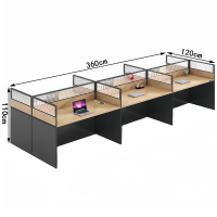 悦兴诚员工桌360*120*110cm张