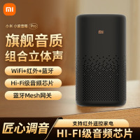 小米(MI)小爱音箱Pro 米家智能音箱无线蓝牙音响 语音控制智能家居 APP远程操控音效 黑色