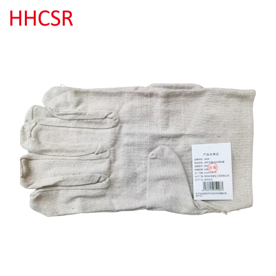 帆布手套6线加厚耐磨