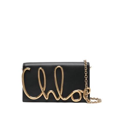 Chloe女士头层牛皮手提单肩斜挎包耐用百搭通勤手袋