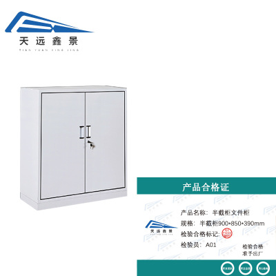 天远鑫景 半截柜文件柜 半截柜900*850*390mm 台