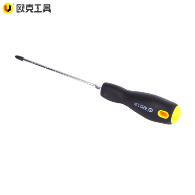 欧克 螺丝刀工业级耐油柄旋具带磁起子 十字6×150mmOK-8734 把