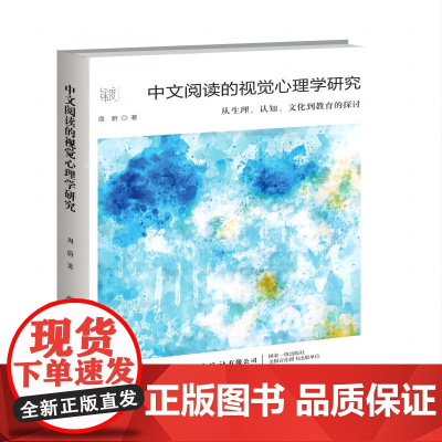 中文阅读的视觉心理学研究心理经纬度学术丛书系列书籍