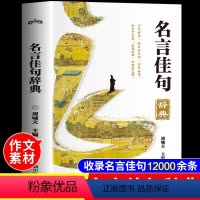 [正版]2024新名言佳句辞典12000余条初中高中生青少年大学生语文课外阅读工具书高考古今中外名人名言的书好词佳句好