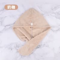 吸水速干包头毛巾洗澡浴帽可爱女擦头发的 三维工匠 干发帽-粉色