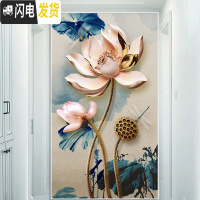 三维工匠钻石画2020年新款5d客厅满钻荷花水晶十字绣2019带 [60*90厘米]满钻全贴[钻量多配30、免费补钻]