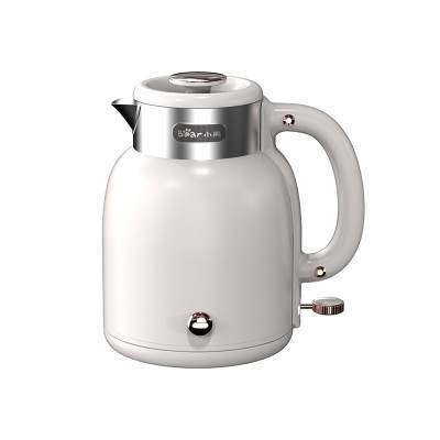 小熊zdh-c15c1电热水壶保温不锈钢恒温一体家用电烧水茶壶1.5l 白色