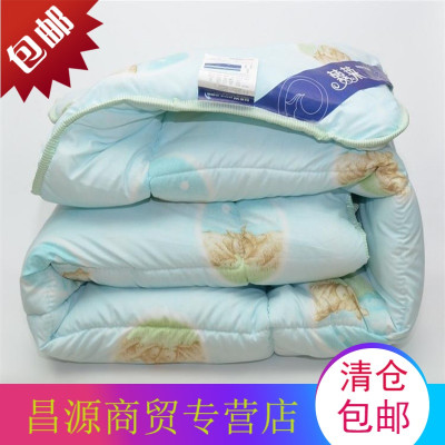 超柔保暖加厚春秋被九孔棉冬被羽丝棉纤维被芯学生宿舍单双人被子