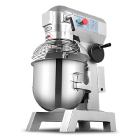 乐创30L揉面机商用搅拌机多功能厨师机和面机拌面馅料鲜奶机