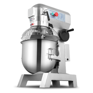 乐创30L揉面机商用搅拌机多功能厨师机和面机拌面馅料鲜奶机