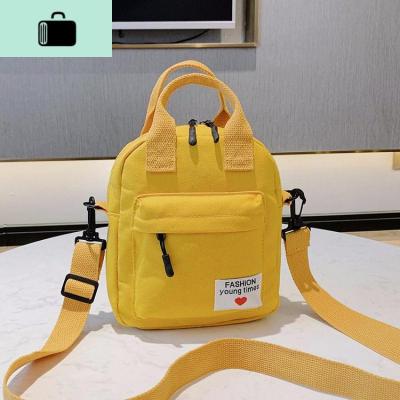 帆布包女斜挎大容量日系ins风2020新款春季手提单肩百搭小方包NEWLAKE女手包