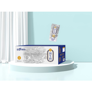 天牧圣品纯牛奶3.3优质蛋白200ml*18营养早餐奶