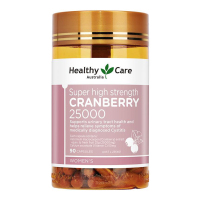 Healthy Care高浓缩蔓越莓精华胶囊90粒/瓶装 澳洲原装进口呵护女士健康保健品 香港/保税随机发