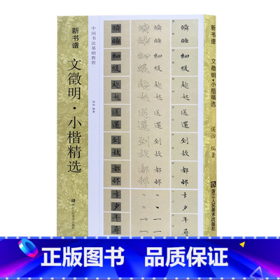 [正版]文徽明小楷精选 落花诗册+前后赤壁赋 技法精析+临摹范例+集字作品+高清原碑帖新书谱中国书法基础教程 文